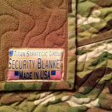 TSG MultiCam® Security Blanket® custom | Military Throw Blanket