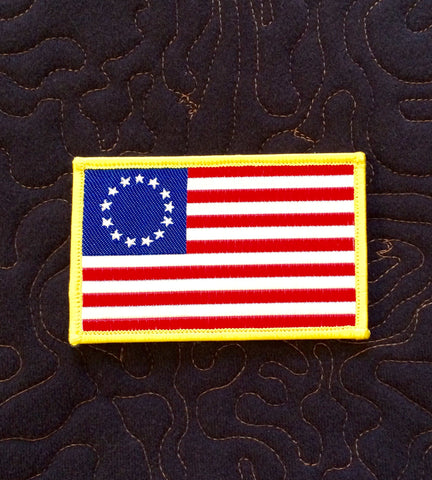 Betsy Ross flag patch